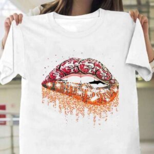 Lips San Francisco 49ers T Shirt Merch