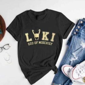 Loki God of Mischief Marvel T Shirt Merch