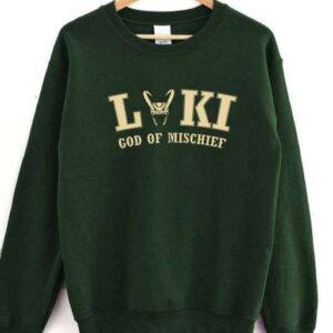 Loki Sweatshirt God of Mischief T Shirt Merch