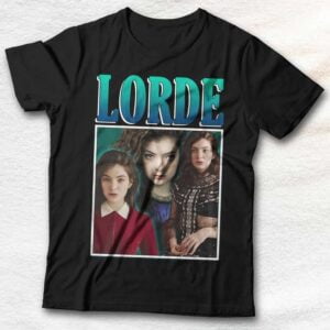 Lorde Merch T Shirt Music Singer