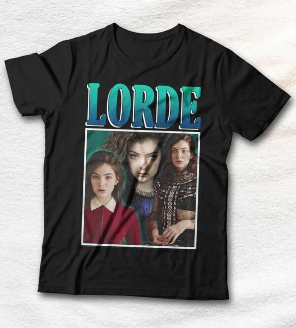 Lorde Merch T Shirt Music Singer