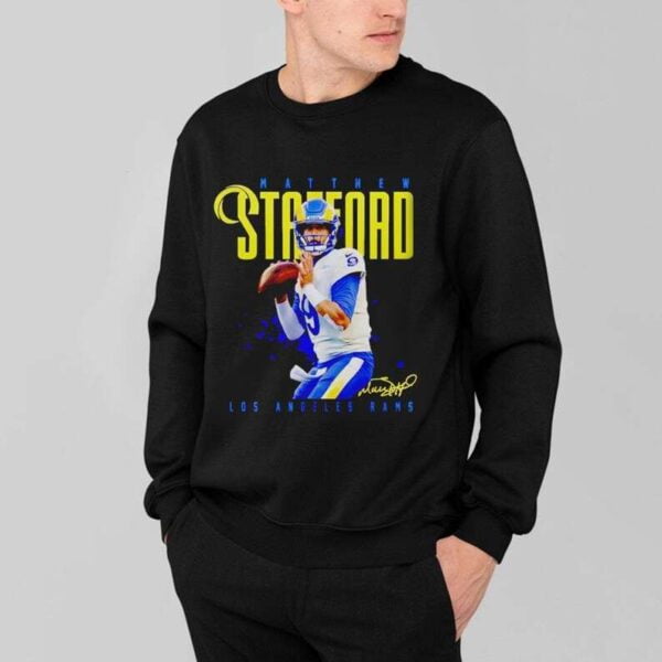 Los Angeles Rams Matthew Stafford Signature T Shirt