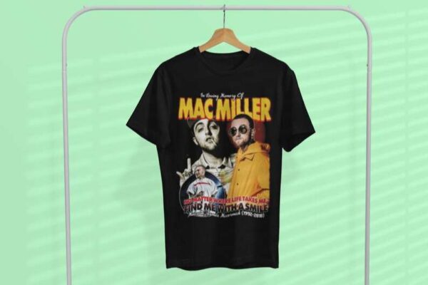 Mac Miller Find Me With a Smile T Shirt Rapper