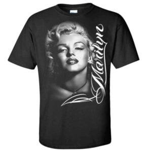 Marilyn Monroe Signature T Shirt Merch