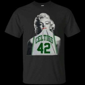 Marilyn Monroe Wearing A Al Horford Celtics T Shirt Merch