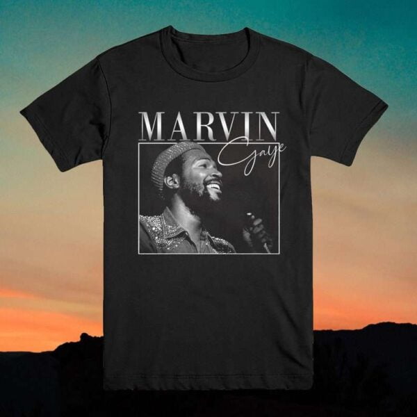 Marvin Gaye Singer T Shirt Merch Music