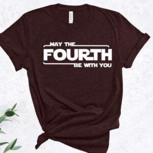 May The Fourth Be With You T Shirt Merch