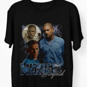 Michael Scofield Prison Break T Shirt Merch