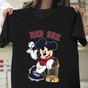 Mickey Mouse Boston Red Sox T Shirt Merch