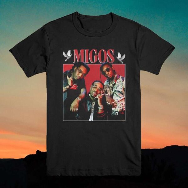 Migos Band Merch Rapper Music T Shirt