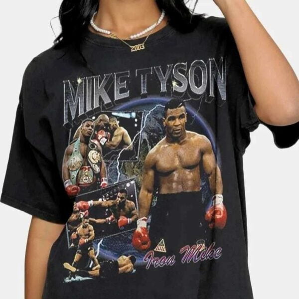 Mike Tyson Retro Unisex T Shirt