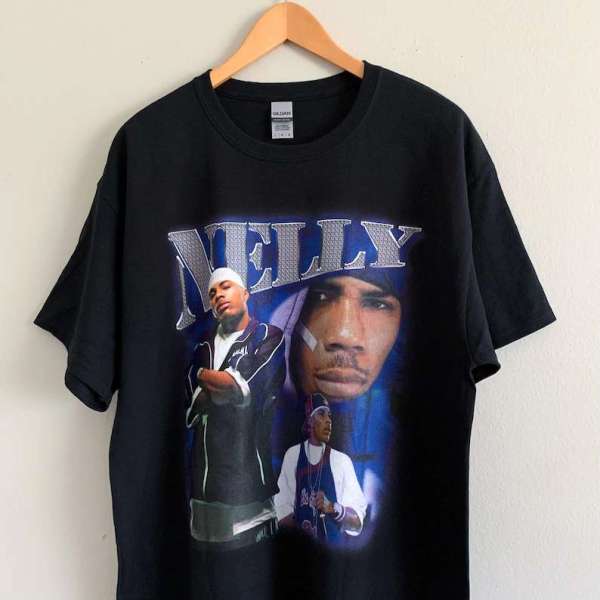 Nelly Rapper T Shirt Merch Rap Music - Online Fashion Shopping