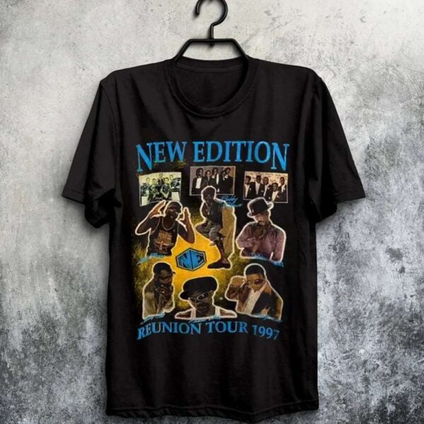 New Edition Band Vintage T Shirt Merch