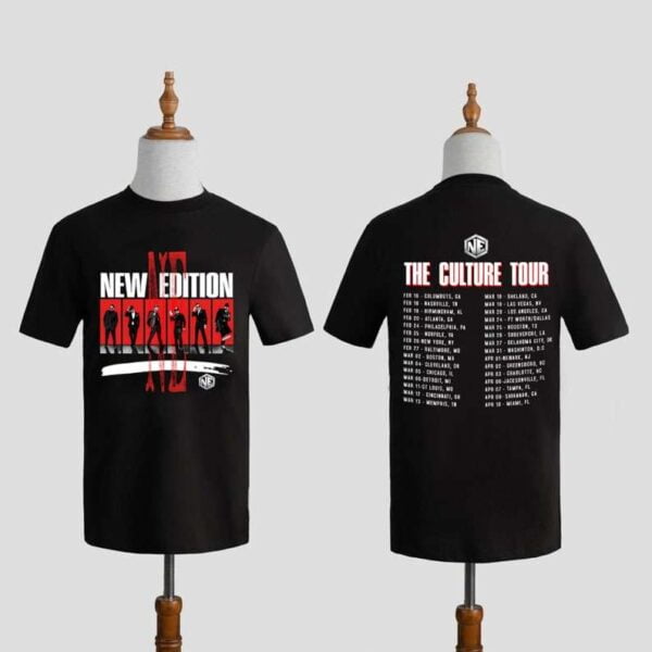 New Edition Merch The Culture Tour T Shirt