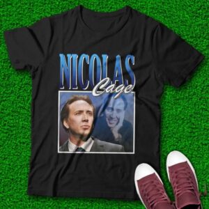Nicolas Cage T Shirt Actor Merch