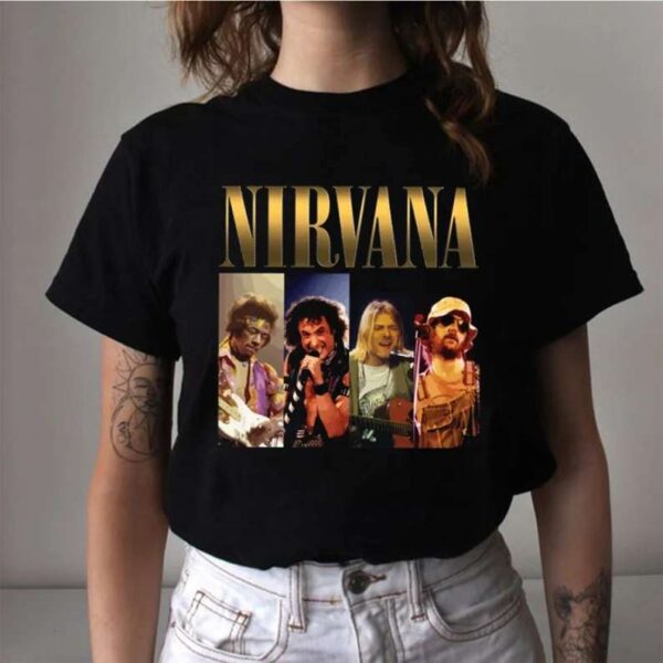 Nirvana Rock Band Shirt Merch