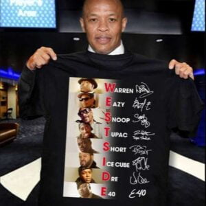 Old School Rappers Westside Signatures T Shirt Merch
