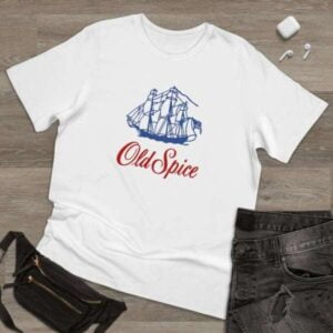 Old Spice Retro Cologne Aftershave T Shirt Merch