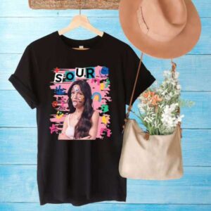 Oliva Rodrigo Sour Album T Shirt Merch