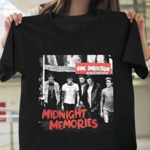 One Direction Midnight Memories Summer Cool T Shirt Merch