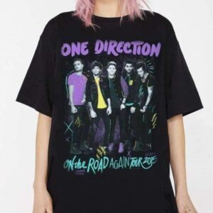 One Direction On the Road Again Tour 2015 T Shirt Merch
