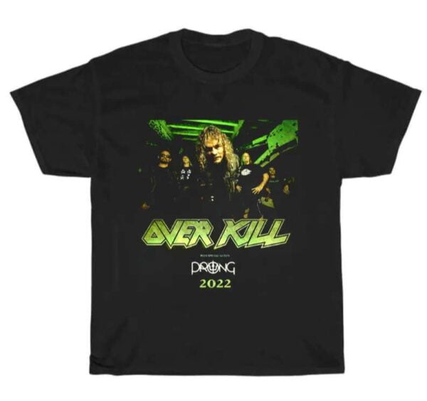 Over Kill Tour 2022 T Shirt Merch
