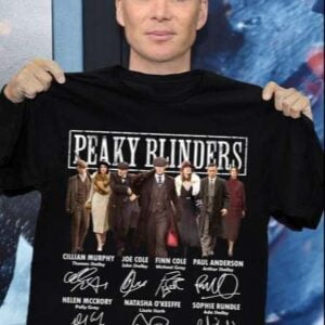 Peaky Blinders All Cast Signatures T Shirt Merch