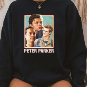 Peter Parker Spiderman No Way Home T Shirt Tom Holland Andrew Garfield Tobey Maguire