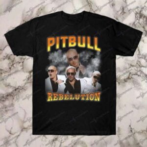 Pitbull Rebelution Hip Hop T Shirt Merch Rapper