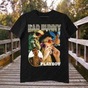 Playboy Bad Bunny T Shirt Merch Rapper