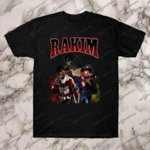 Rakim Hip Hop T Shirt Merch Rapper