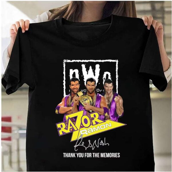 Razor Ramon Thank You For The Memories T Shirt