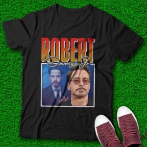 Robert Downey Jr T Shirt Actor Merch