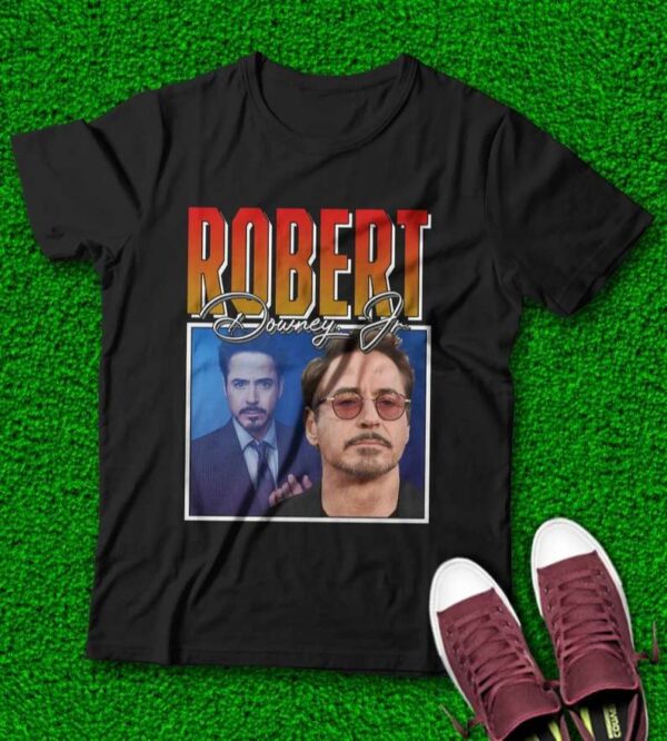 Robert Downey Jr T Shirt Actor Merch