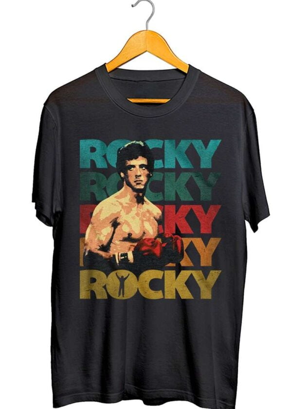 Rocky Balboa Vintage T Shirt Film Movie Merch