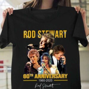 Rod Stewart 61th Anniversary T Shirt Merch
