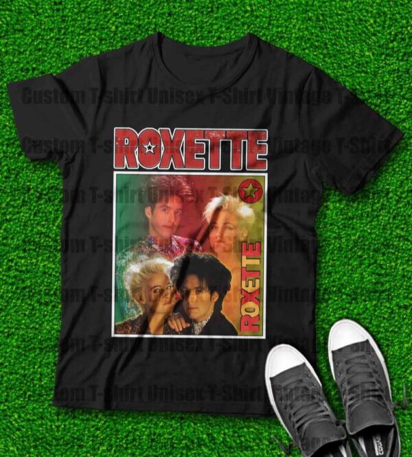 Roxette T Shirt Pop Duo Music