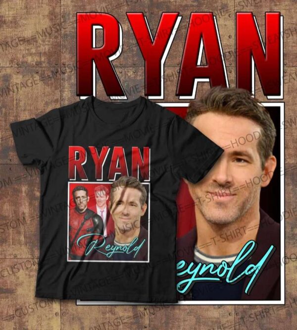 Ryan Reynold T Shirt Actor