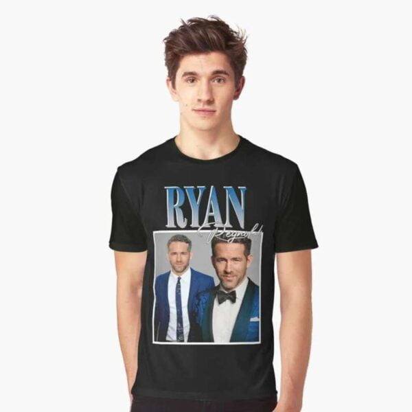 Ryan Reynolds Merch T Shirt Film Actor
