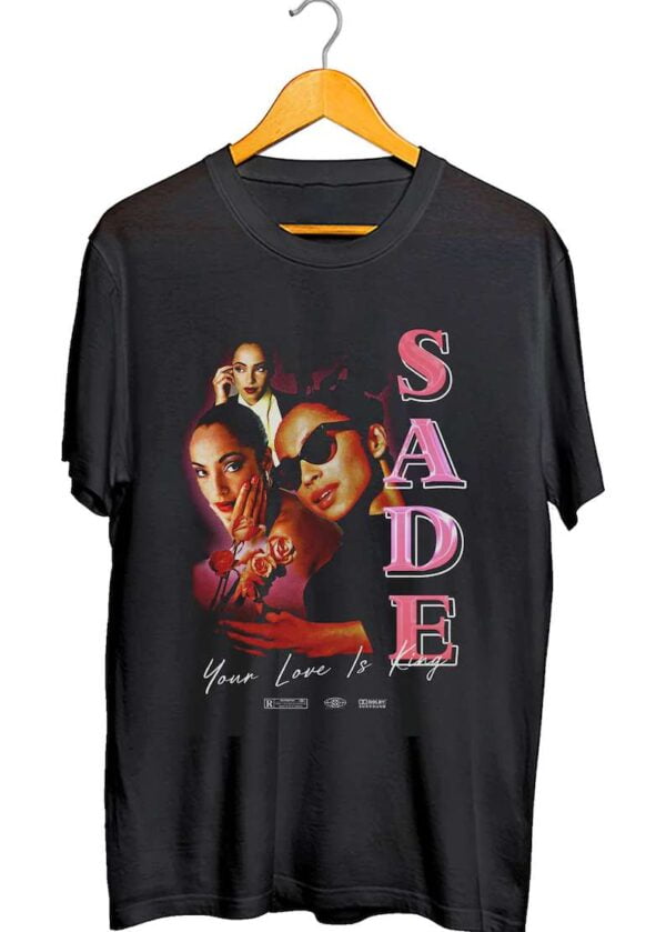 Sade Singer T Shirt Music Merch