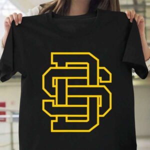 San Diego SD Home Monogram Gameday Padre T Shirt Merch