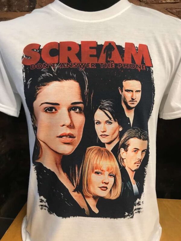 Scream T Shirt Sidney Prescott Neve Campbell Merch