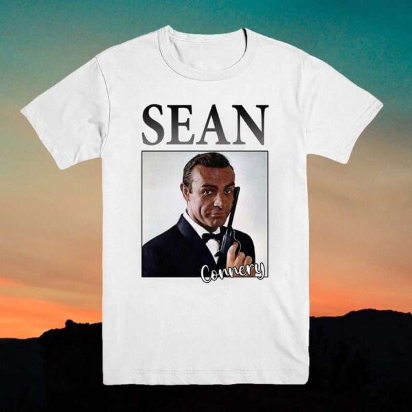 Sean Connery Merch T Shirt Movie Film Actor