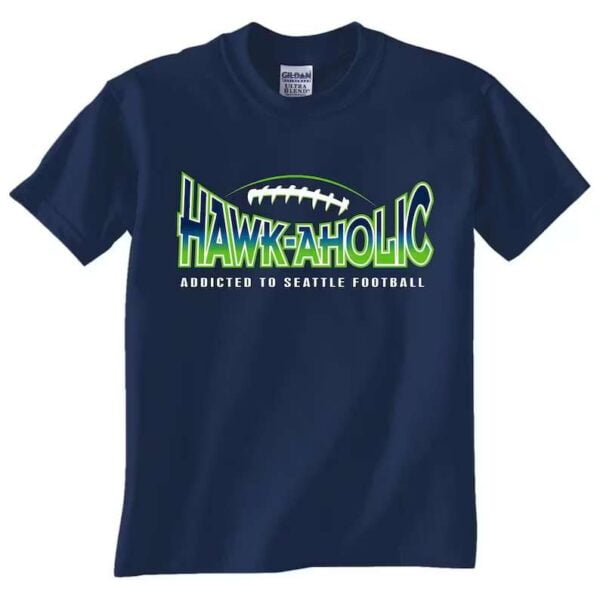 Seattle Seahawks Hawk Aholic Unisex T Shirt