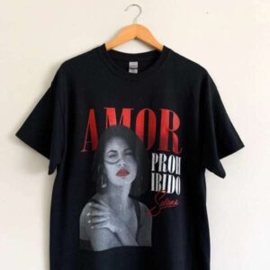 Selena Quintanilla Amor Prohibido T Shirt Merch