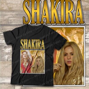 Shakira T Shirt Music Singer Merch