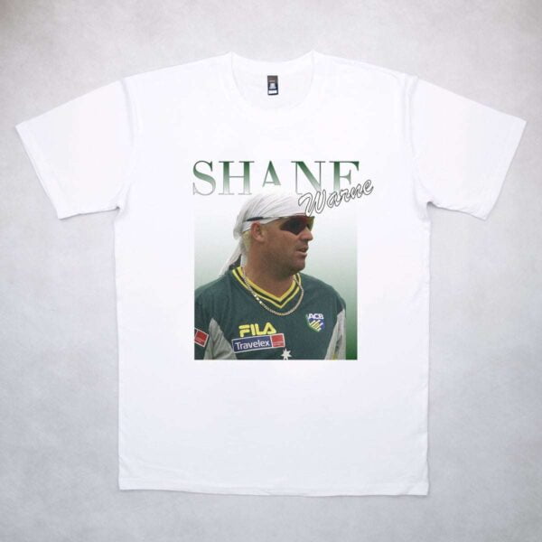 Shane Warne Commemorative T Shirt 1