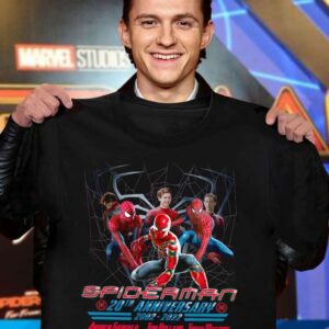 Spider Man 20th Anniversary 2002 2022 Signature T Shirt Merch