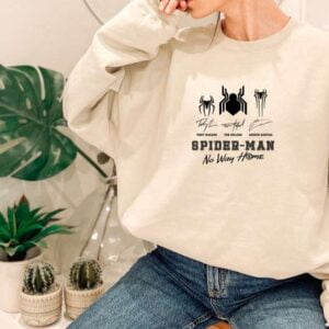 Spiderman No Way Home Sweatshirt Peter Parker Tom Holland T Shirt Merch