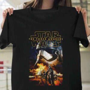 Star Wars Phasma and Trooper T Shirt Merch